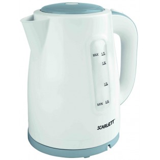 Электрочайник SCARLETT SC-EK18P05 White/Grey