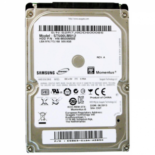 Жесткий диск Seagate Spinpoint M8 ST500LM012, 500Gb, 7200Rpm, 2.5